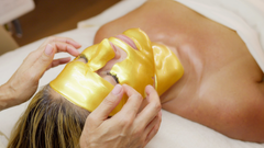 GoldenGlow Collagen Face Mask